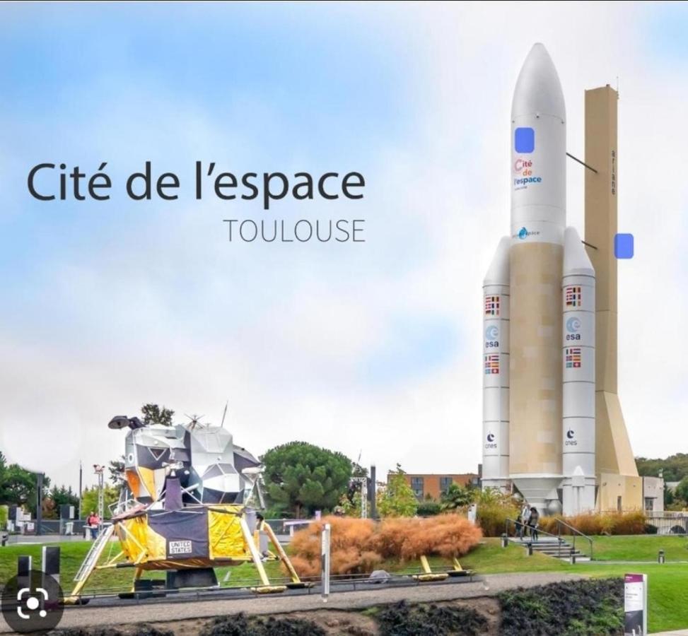 Chazi Lejlighed Toulouse Eksteriør billede